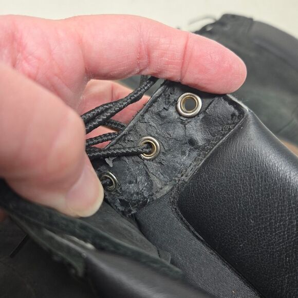 TIMBERLAND Jayne Women's Black Nubuck Leather 6" Boots Size 8.5 - Picture 8 of 8